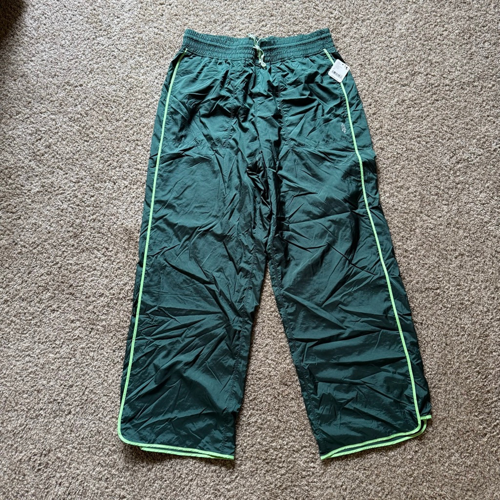 FP Movement by Free People Polish It Off Stripe Pants Large NWT Alpine Trail - Picture 3 of 5